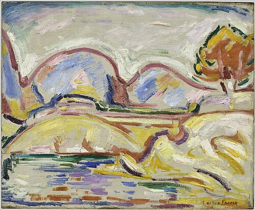 Paysage de La Ciotat, 1907, Othon Friesz