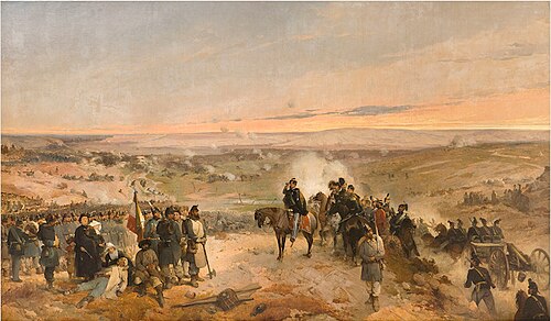 La battaglia della Cernaja, 1857, Gerolamo Induno