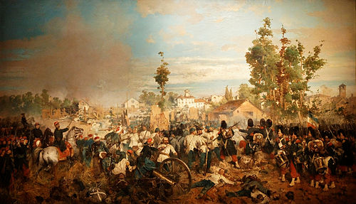 La Bataille de Magenta, 1861, Gerolamo Induno