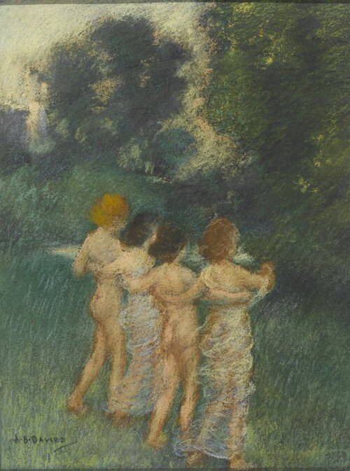 Cherubian Children, 1900, Arthur Bowen Davies