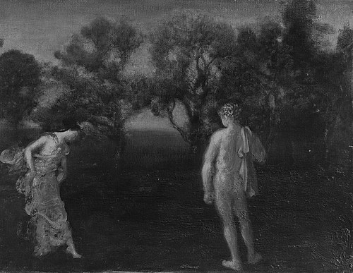 Athlete and Dancer, 1895, Arthur Bowen Davies