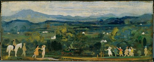 The Birth of the Green, , Arthur Bowen Davies