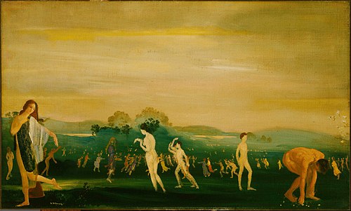 Elysian Fields, , Arthur Bowen Davies