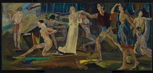 Freshness of the Wounded, 1917, Arthur Bowen Davies