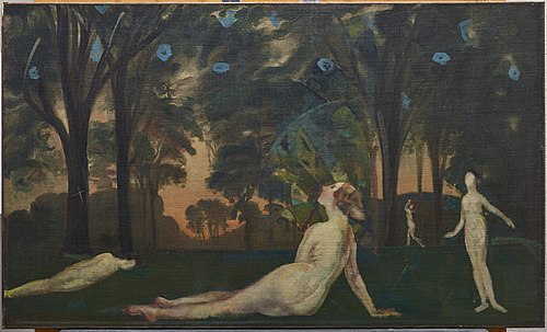 Corridor of Summer, 1910, Arthur Bowen Davies