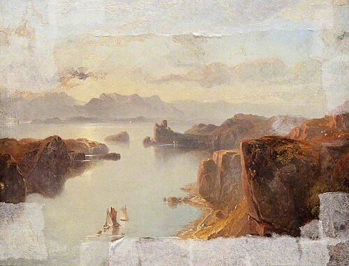 The Sound of Kerrera, 1852, Alfred William Hunt