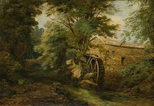 A North Country Stream, 1883, Alfred William Hunt