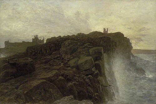 Dunstanborough, 1886, Alfred William Hunt