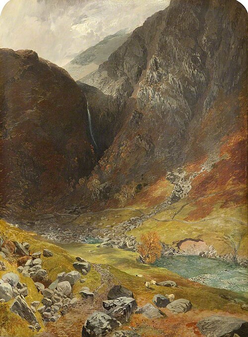 Styhead Pass, Borrowdale, , Alfred William Hunt