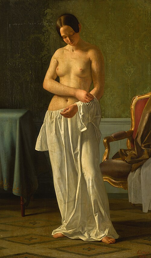 The Artist's Model, , Julius Exner