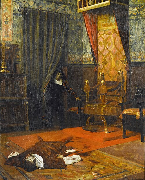 Une victime des Borgia, 1875, Jean-Paul Laurens
