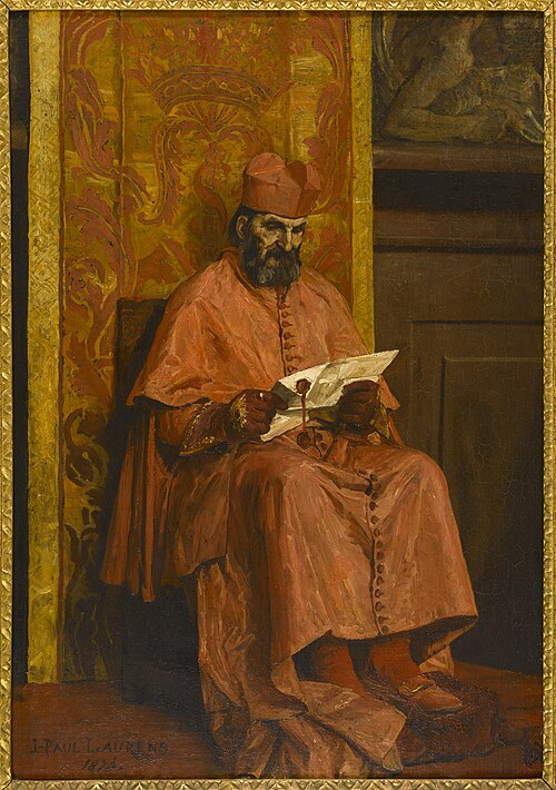 Le Cardinal, 1874, Jean-Paul Laurens