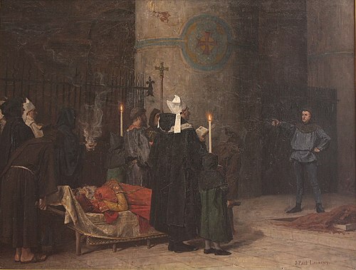 Les Funérailles de Guillaume le Conquérant, 1876, Jean-Paul Laurens