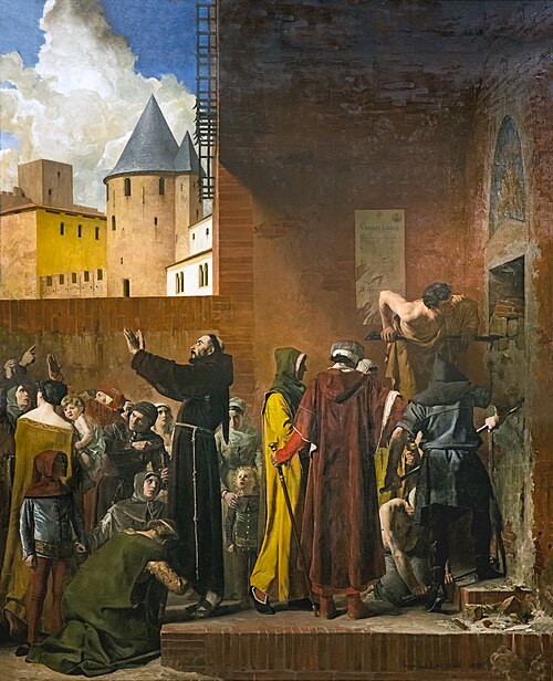 Délivrance des emmurés de Carcassonne, 1879, Jean-Paul Laurens