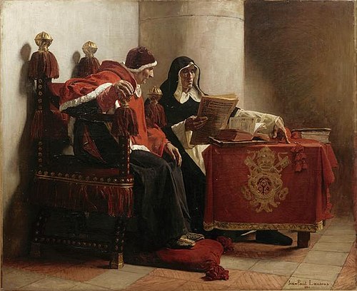 Le Pape et l'Inquisiteur, 1882, Jean-Paul Laurens