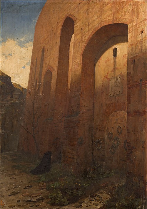 Les Murailles du Saint-Office, 1883, Jean-Paul Laurens