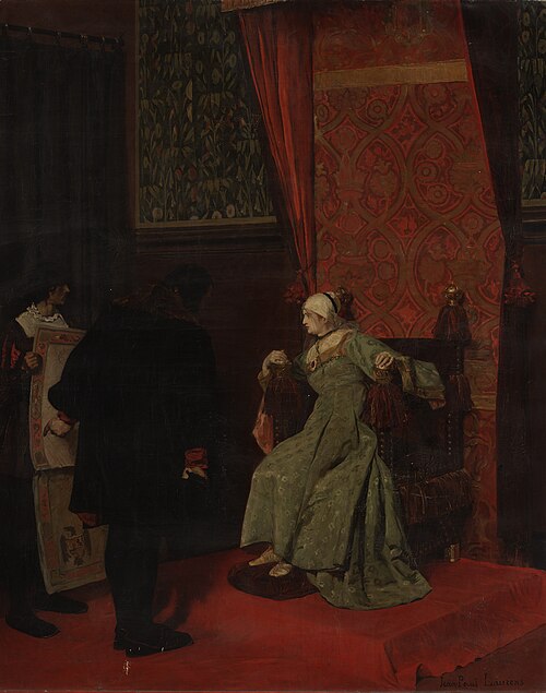 Columbus before Isabella, , Jean-Paul Laurens