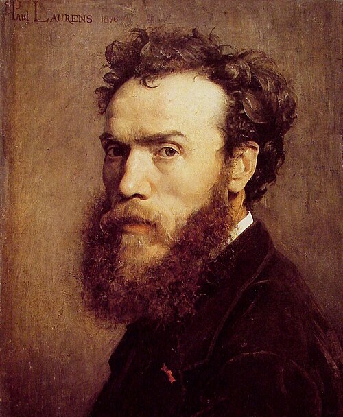 Autoportrait, 1876, Jean-Paul Laurens
