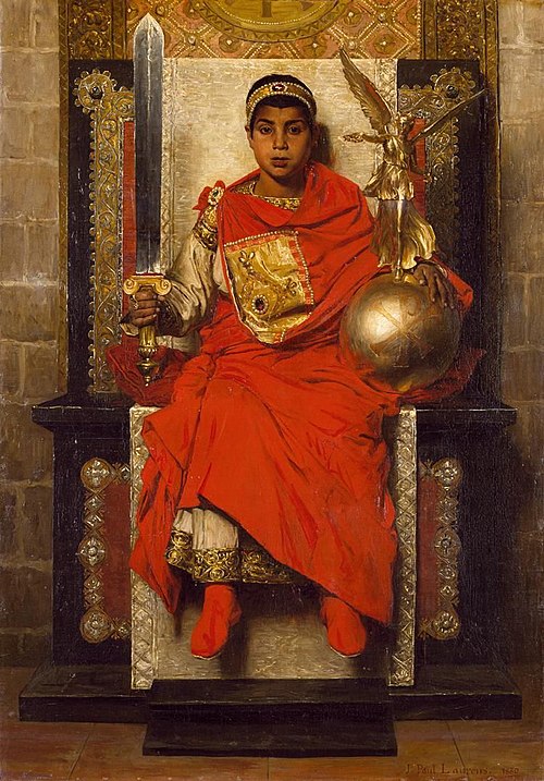 The Late Empire: Honorius, 1880, Jean-Paul Laurens