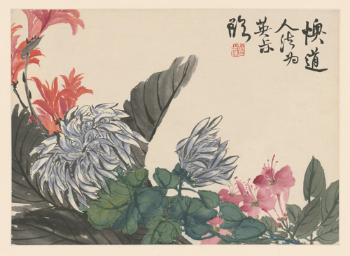 赵之谦花卉册, , Zhao Zhiqian
