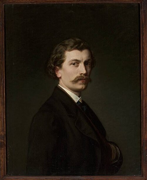 Autoportrait, , Leopold Loeffler