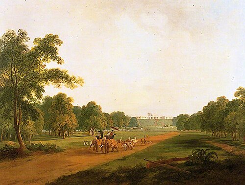 Allington Hunting Party in India, , Thomas Daniell