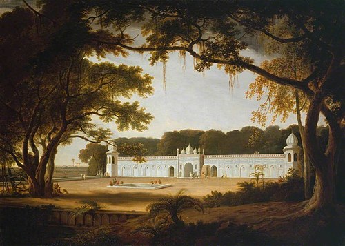 Idgah at Amroha, 1810, Thomas Daniell