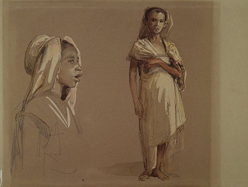 Enfants Kabyles, 1860, Isidore Pils