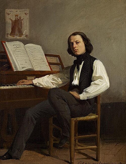 Portrait de Georges Bousquet, 1842, Isidore Pils