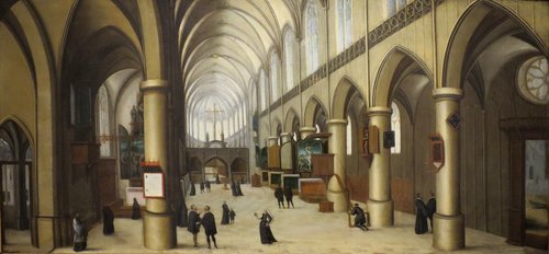 Church Interior, 1590, Hendrik van Steenwijk I
