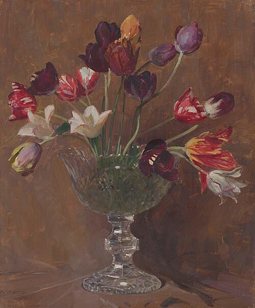 Tulips (1930), 1930, Arthur Streeton