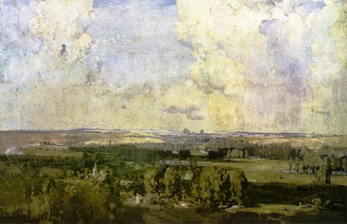 Amiens, the key of the west, 1918, Arthur Streeton
