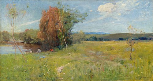 Spring, 1890, Arthur Streeton
