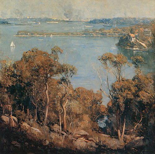 Sydney Harbour, 1907, Arthur Streeton