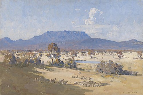 Land of the golden fleece, 1926, Arthur Streeton