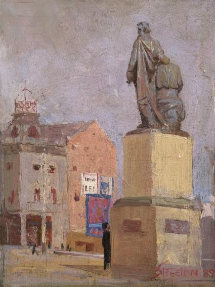 Princess & 'Burke & Wills', 1889, Arthur Streeton