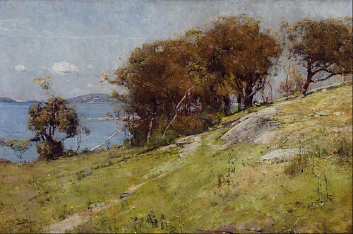 Cremorne pastoral, 1895, Arthur Streeton