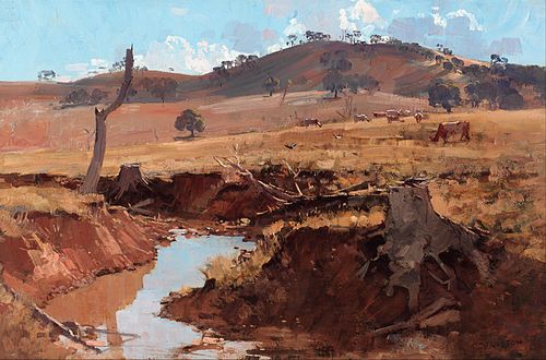 The creek, 1925, Arthur Streeton