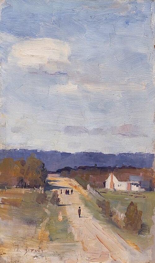 A road to the ranges, 1889, Arthur Streeton