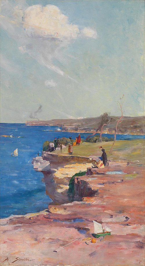 Blue Pacific, 1890, Arthur Streeton