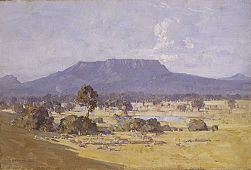 Land of the Golden Fleece, 1926, Arthur Streeton