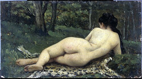 La baigneuse, 1900, Paul Désiré Trouillebert