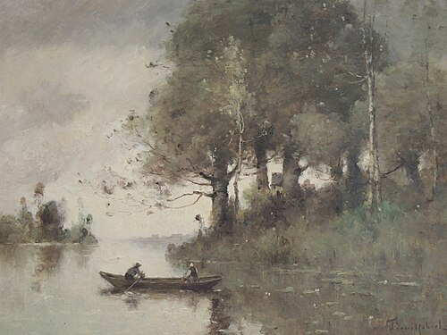 La barque, , Paul Désiré Trouillebert