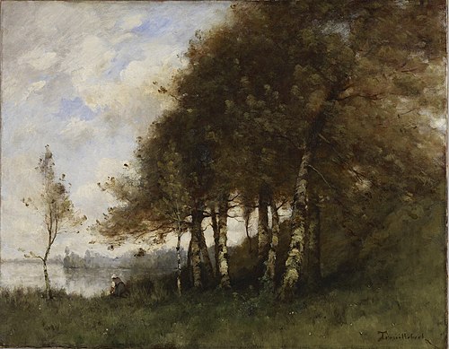 Paysage, 1850, Paul Désiré Trouillebert