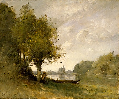 Un étang près de Nangis, 1887, Paul Désiré Trouillebert