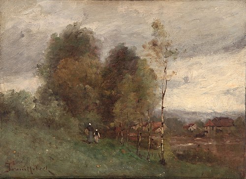 Paysage, 1850, Paul Désiré Trouillebert