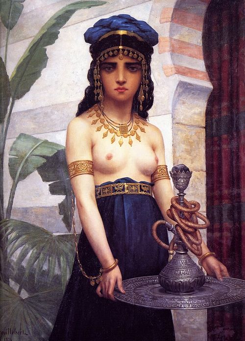 La Servante du harem, 1874, Paul Désiré Trouillebert