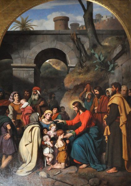 Le Christ et les petits enfants, 1830, Jean Victor Schnetz