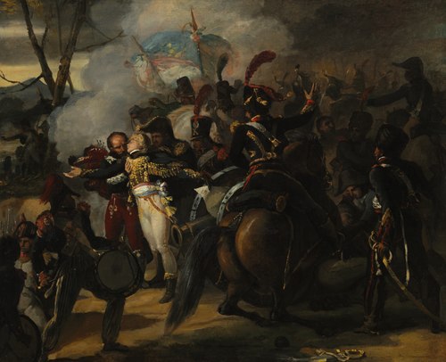 The Death of General Colbert, 1809, Jean Victor Schnetz