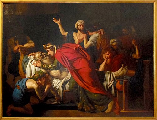 La Mort de Jacob, , Jean Victor Schnetz